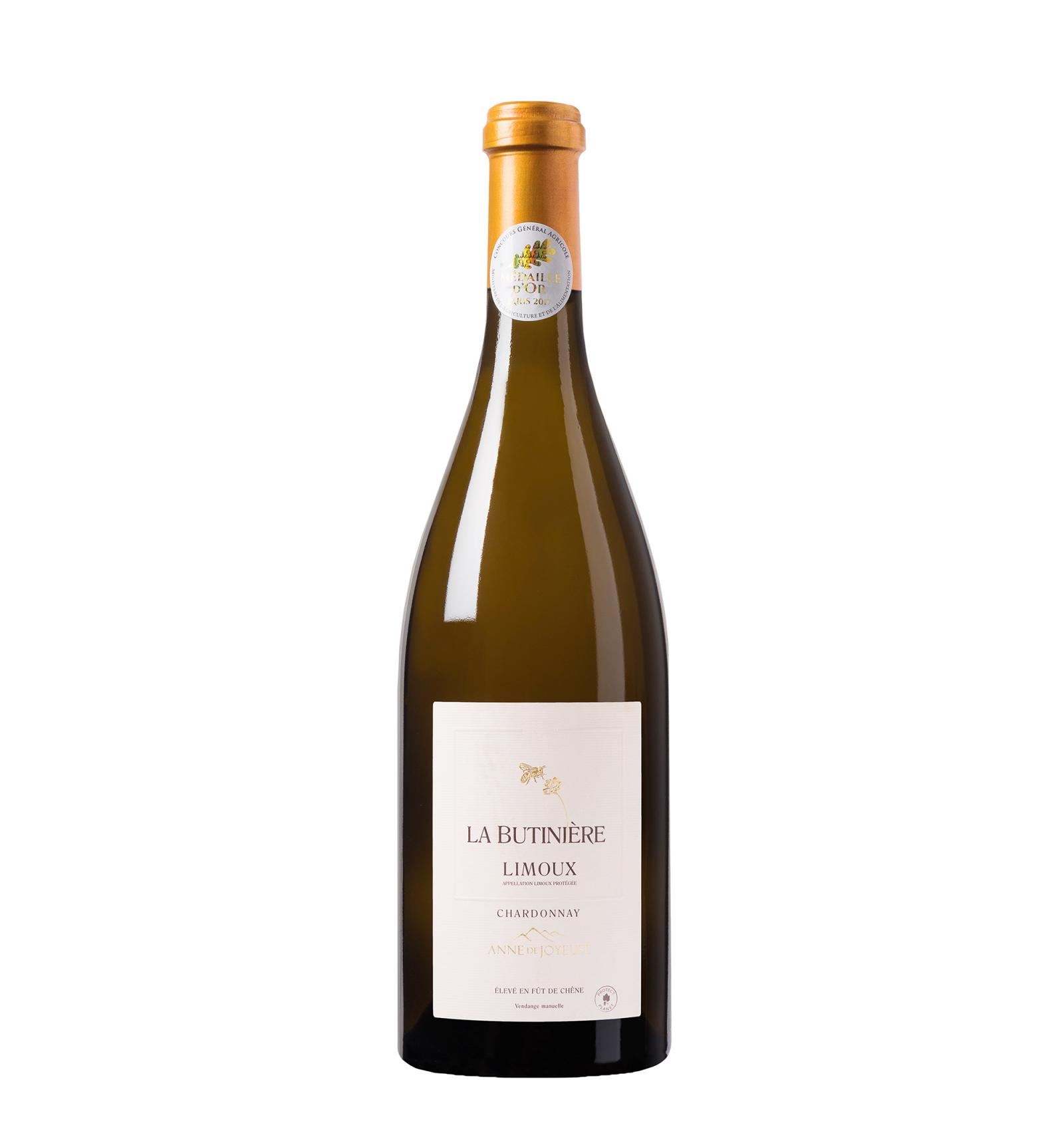 Anne de Joyeuse La Butiniere Limoux Chardonnay 13,5%vol 0,75L